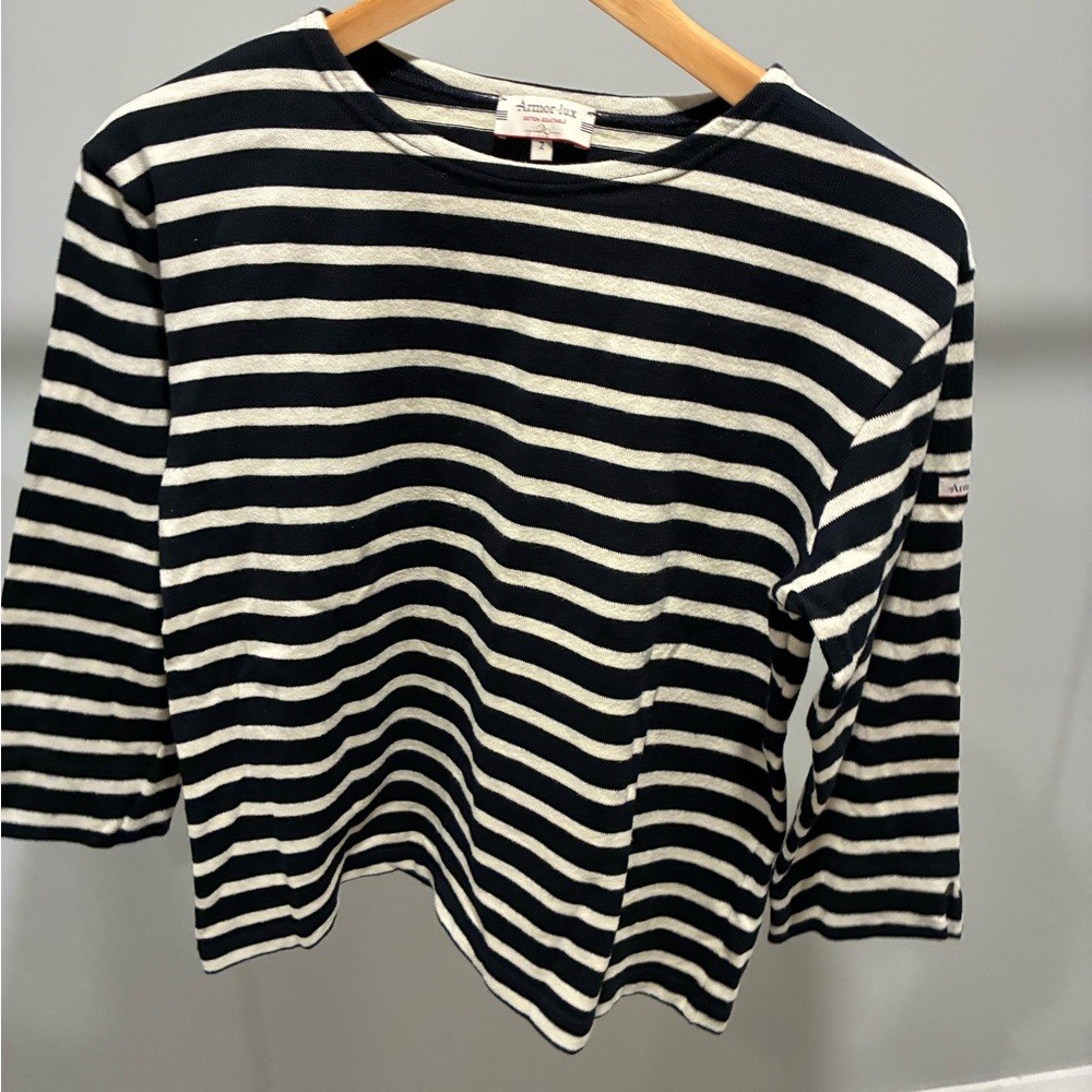 French Armor-Lux cotton Brittany light weight sweater